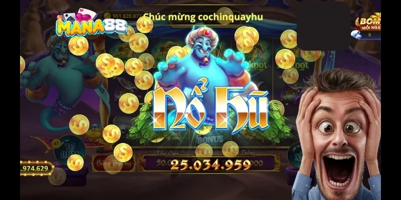 Nổ Hũ Thần Đèn là game slot độc đáo tại Mana88